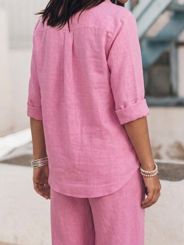 Harper™ | Pure Cotton Relaxed Set