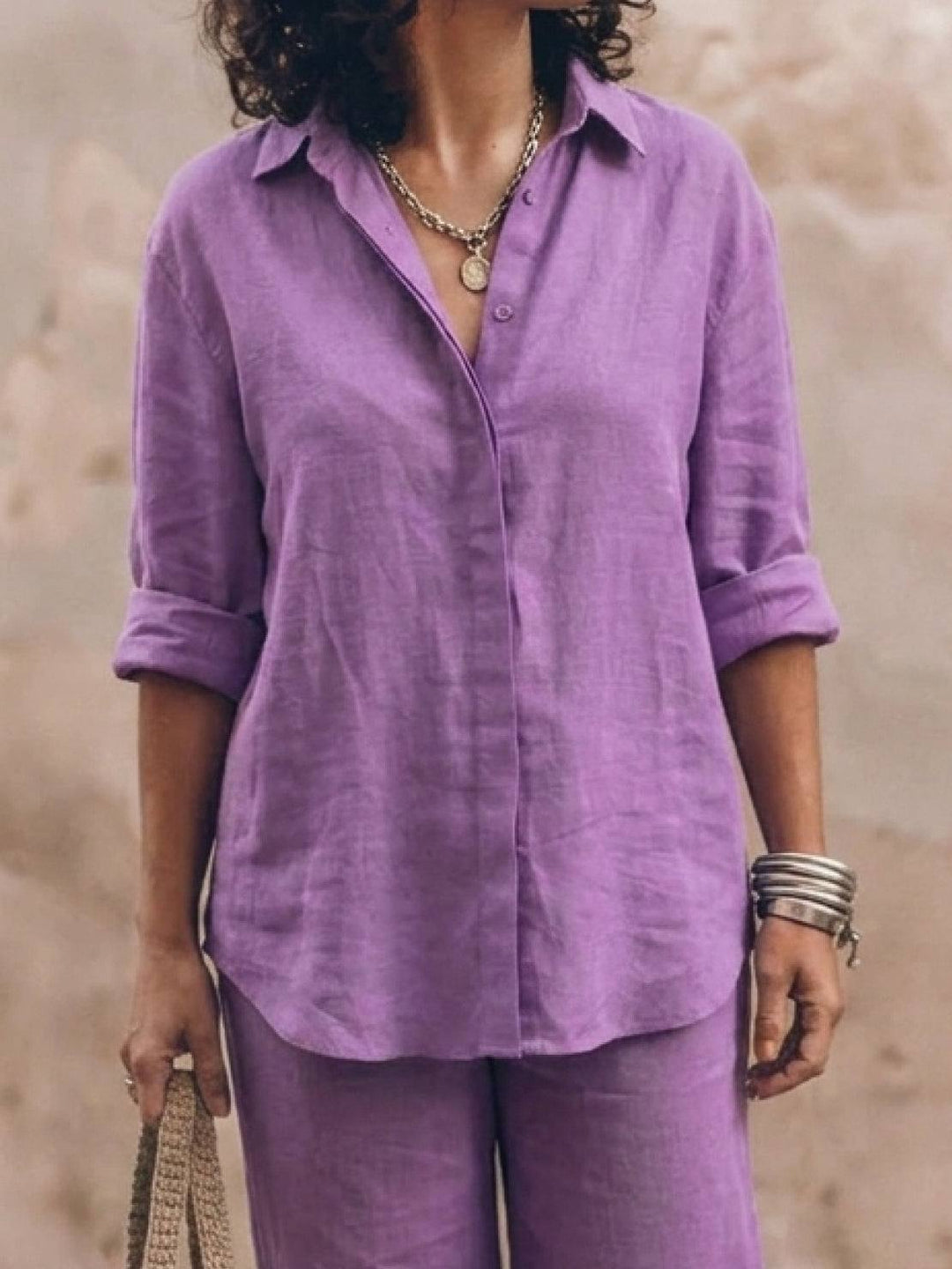 Harper™ | Pure Cotton Relaxed Set