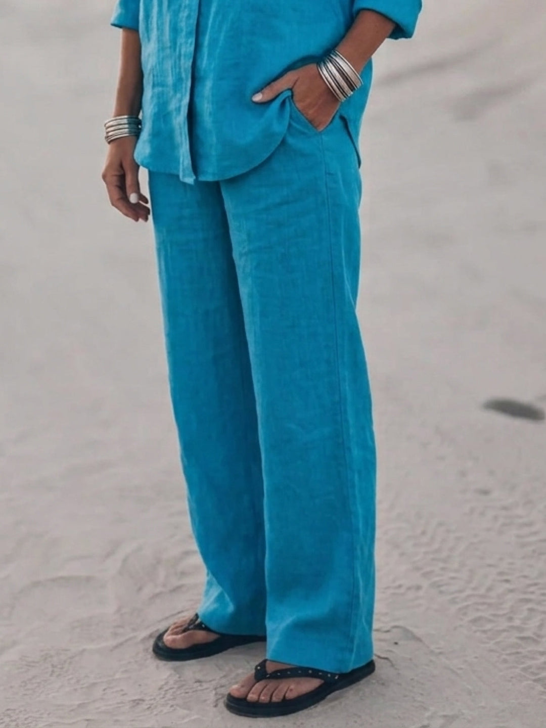 Harper™ | Pure Cotton Relaxed Set