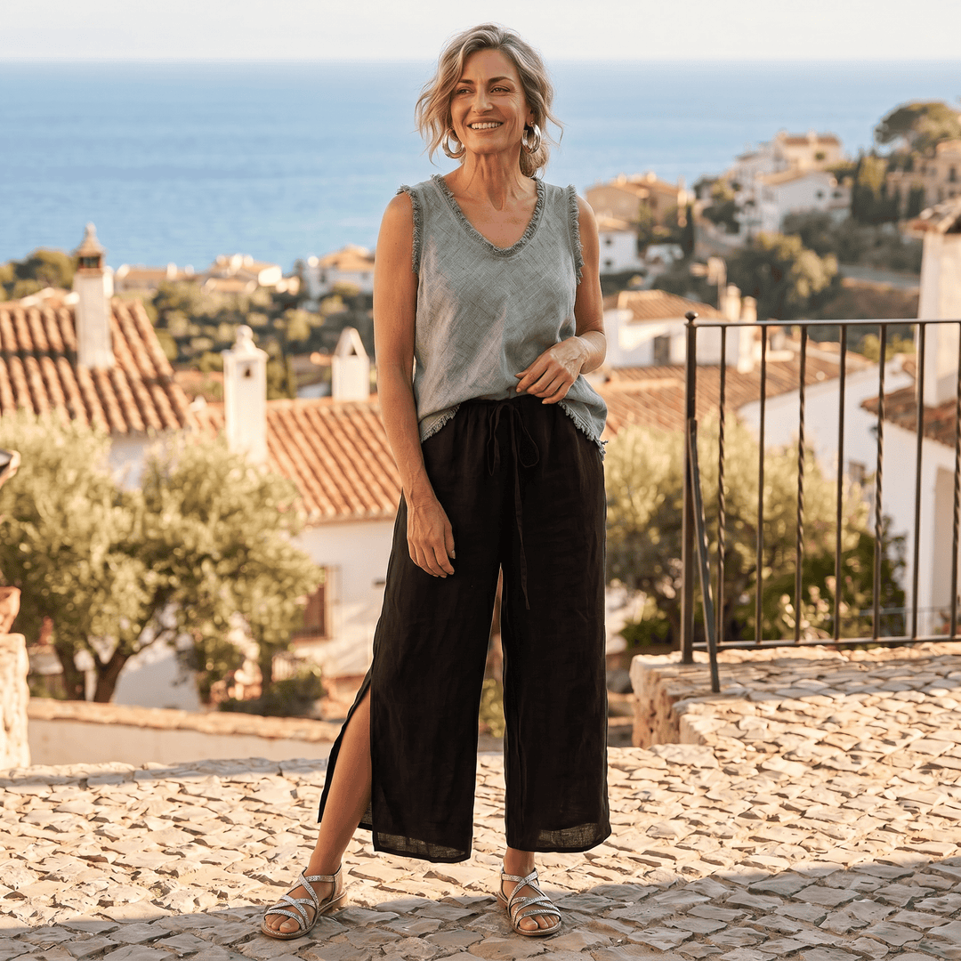 Flo | Linen Capri Pants - Our Best-Selling Summer Essential