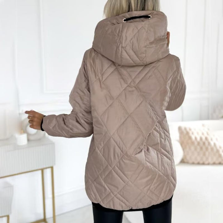 Karolina - Chic Quilted High-Collar Jacket