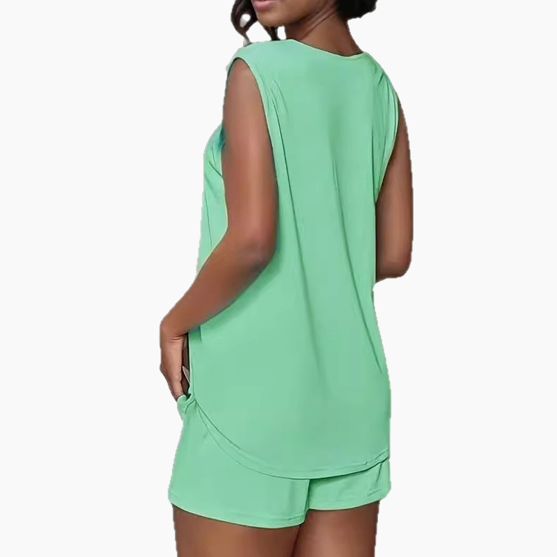 Jovie | 2-Piece Sleeveless Set with Top and Shorts