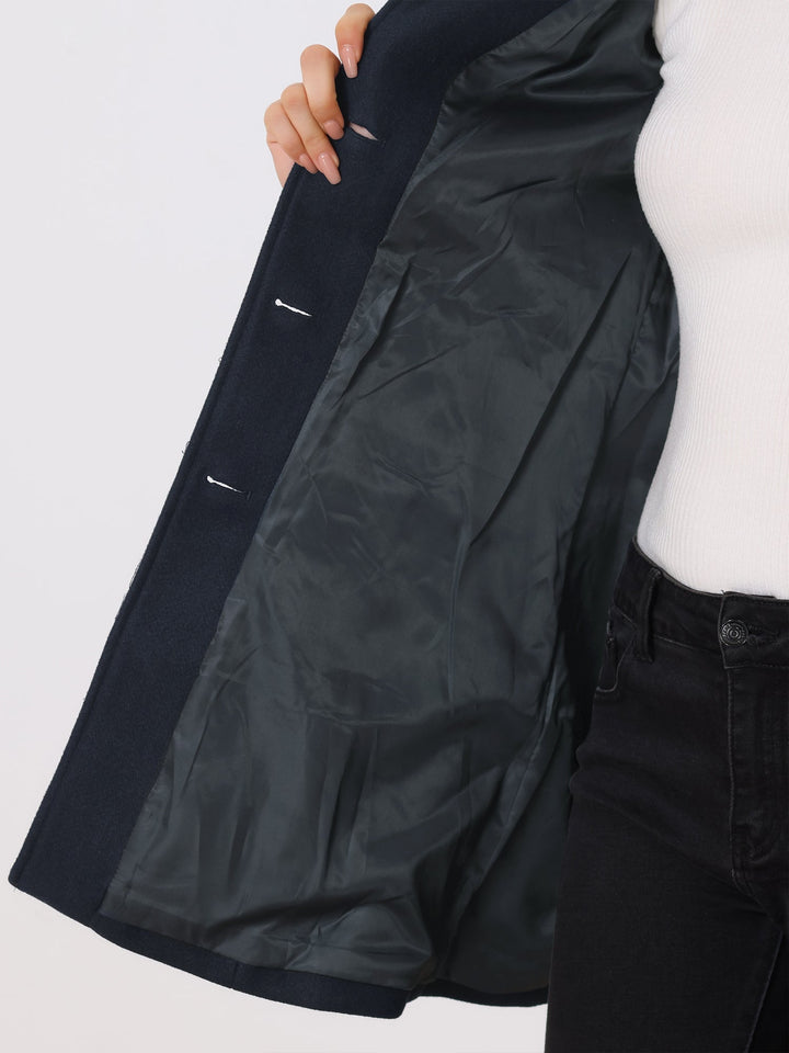 Elena - Classic Buttoned Winter Coat